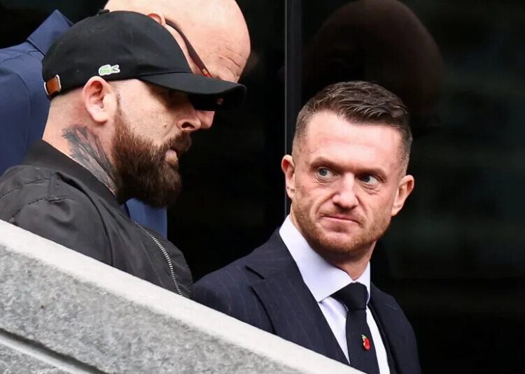 Tommy Robinson, Far-Right Activist, Found Guilty of Harassing 2 British Journalists