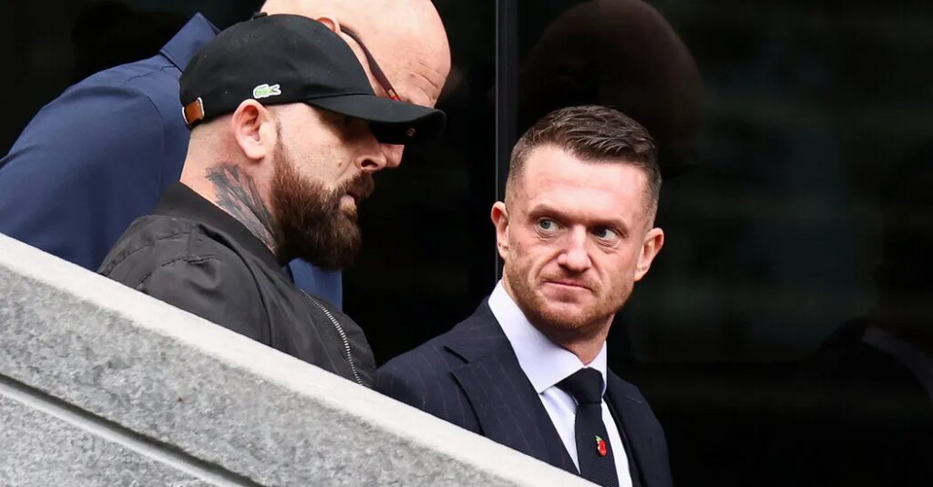 Tommy Robinson, Far-Right Activist, Found Guilty of Harassing 2 British Journalists