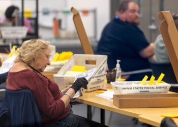 California ballots targeted by Trump can be counted for now under court ruling