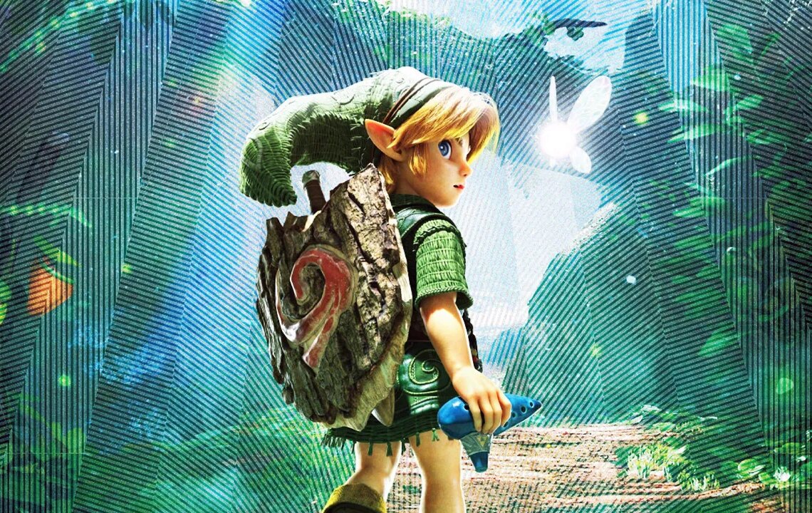 Zelda Ocarina of Time Remake Gold Foil Cover Revealed in New Video