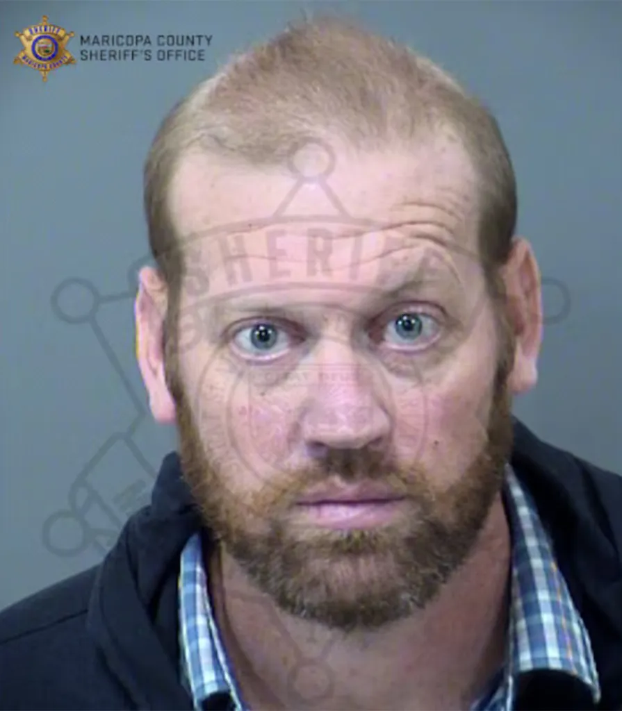 Mugshot of Matthew Ammel with the Maricopa County Sheriff's Office logo in the corner.