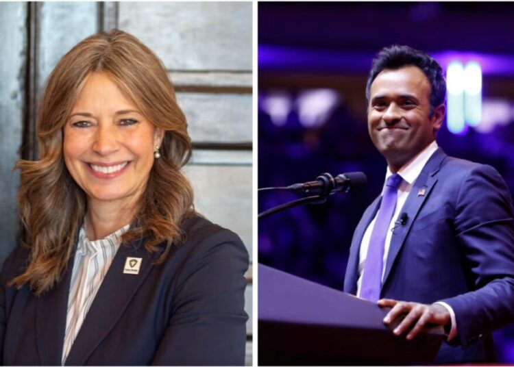 Vivek Ramaswamy Faces Backlash Over Ad Featuring Opponent Amy Acton’s Mother