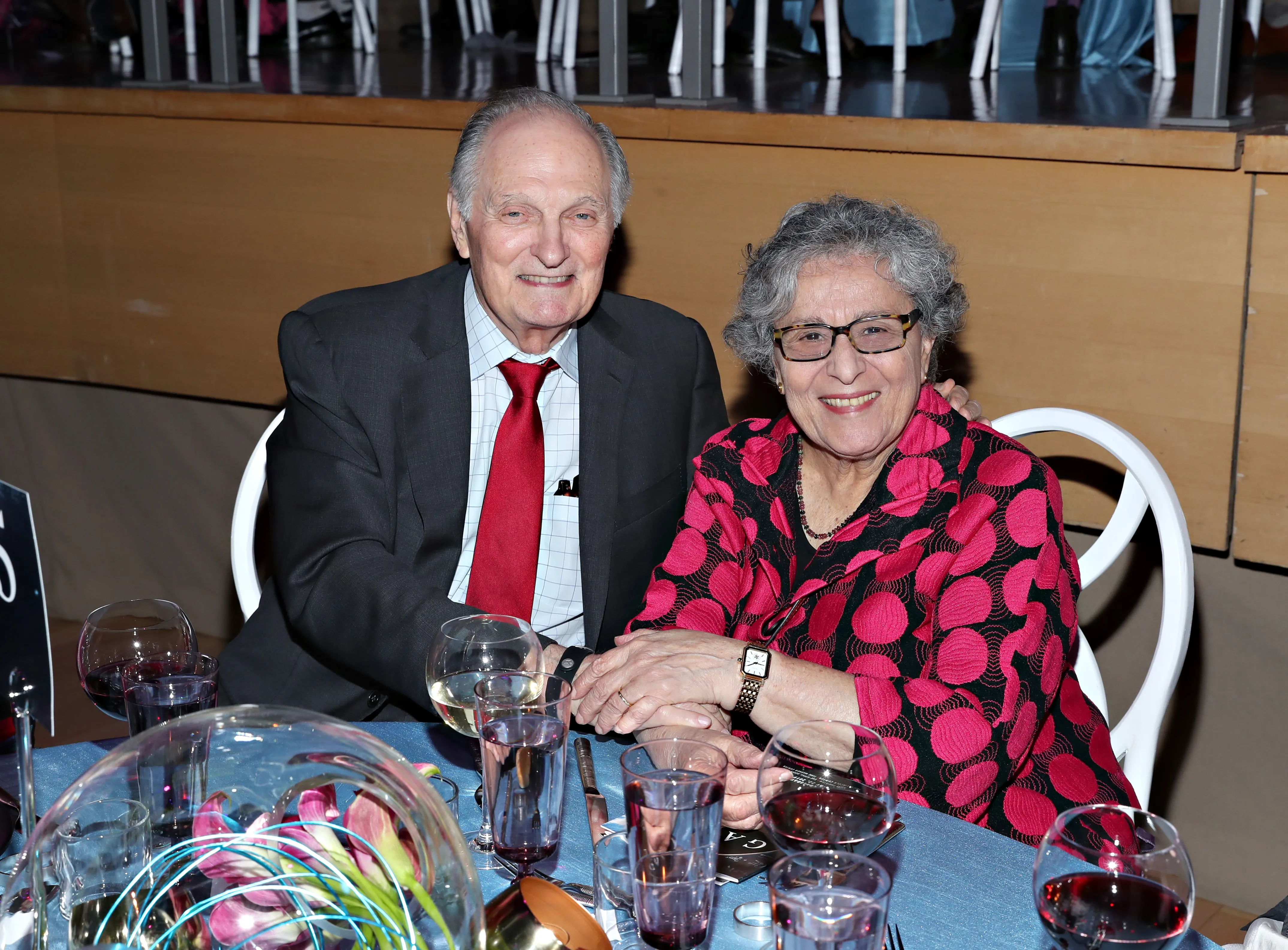 Alan Alda with wife Arlene