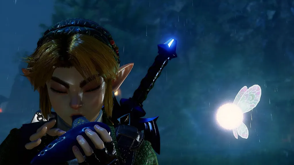 Adult Link Ocarina Playing
