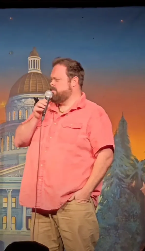 Sloane deleted a disputed stand-up video after comedian George Brett Olson publicly accused the account of stealing his material.