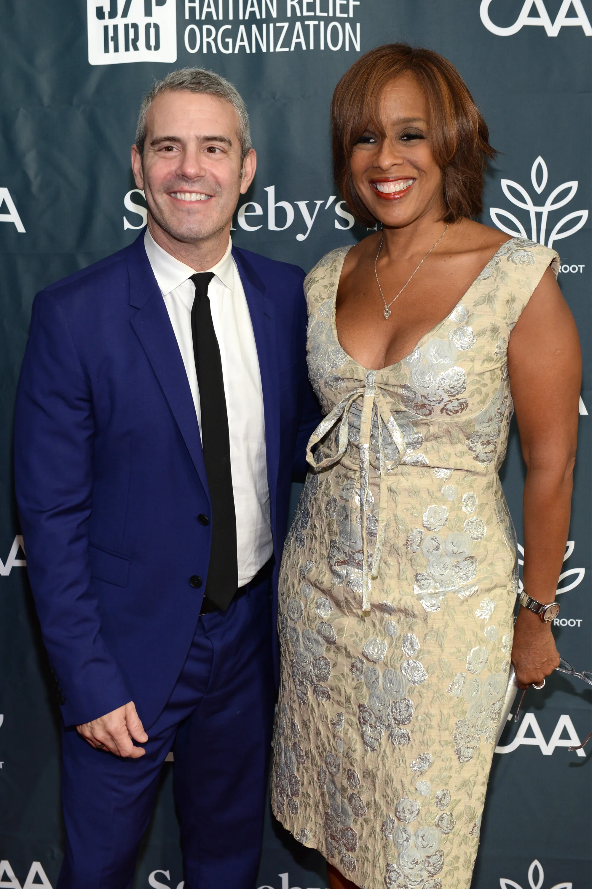 Andy Cohen and Gayle King.
