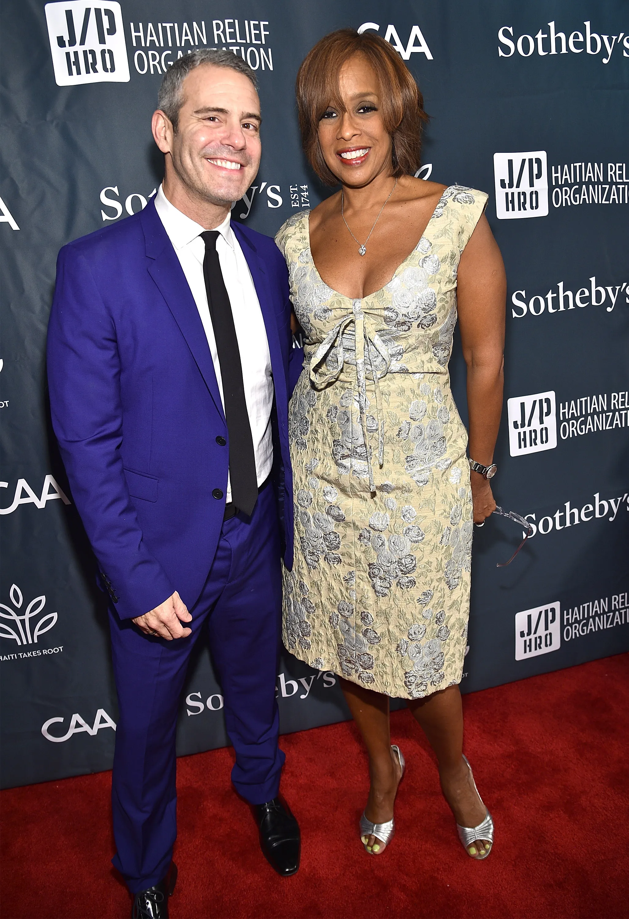 Andy Cohen and Gayle King.