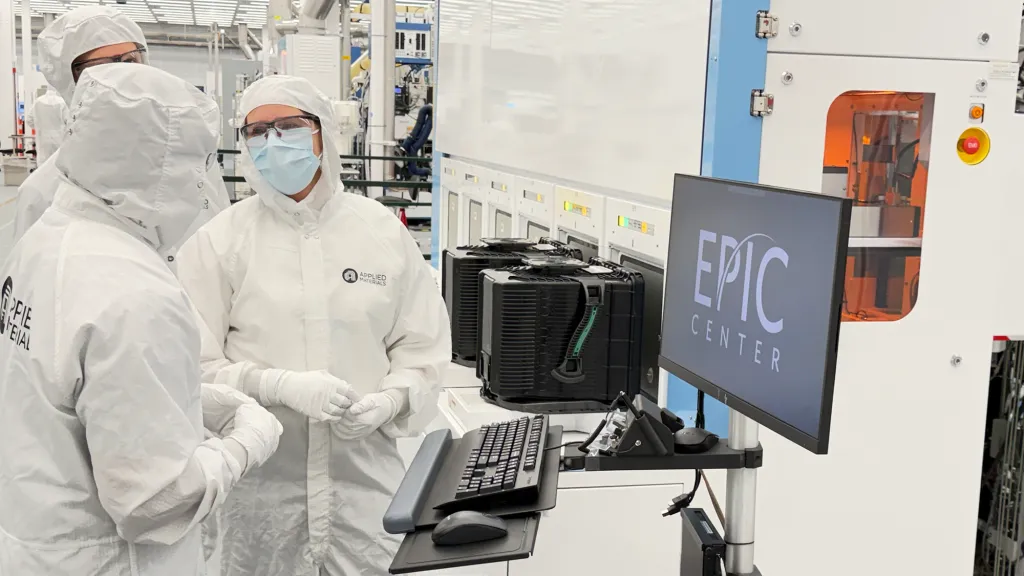 Applied Materials is working with various partners at the new R&D facility.