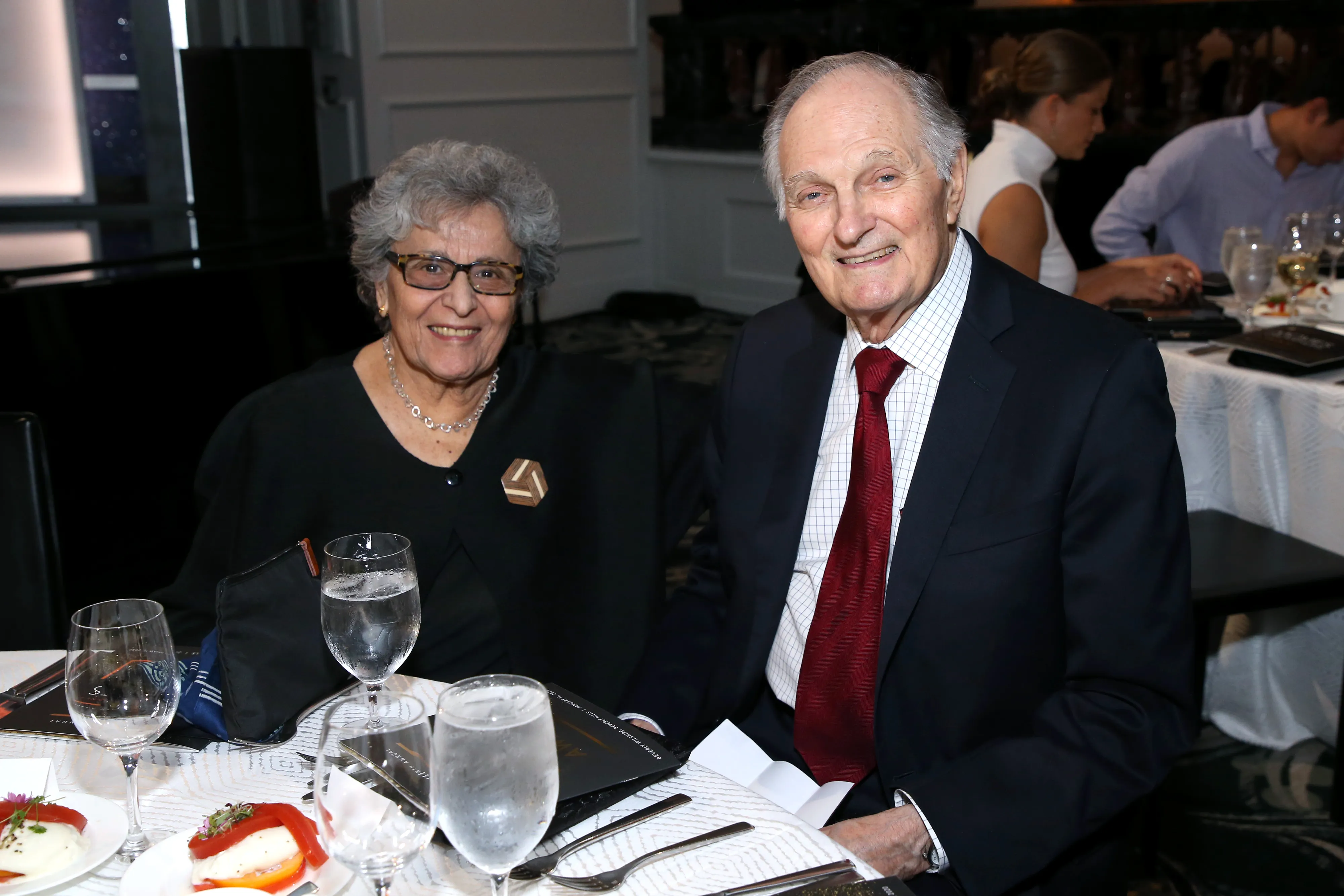 Alan Alda and wife Arlene