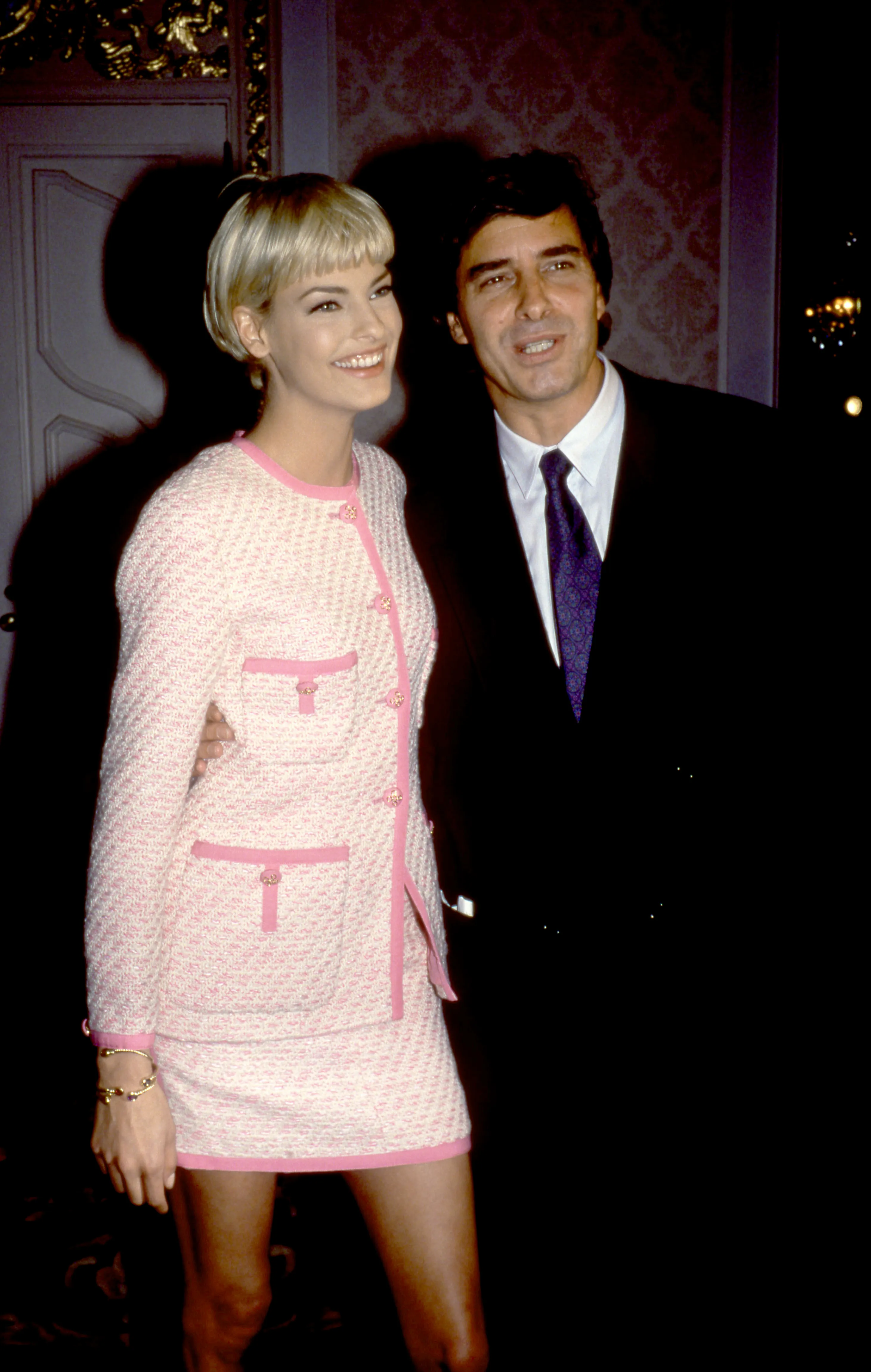 Linda Evangelista and John Casablancas.
