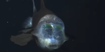 A Rare Deep-Sea Creature With a Transparent Head Was Just Caught on Camera