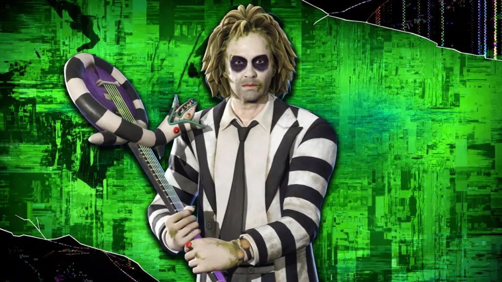 Beetlejuice Fortnite Skin Artwork