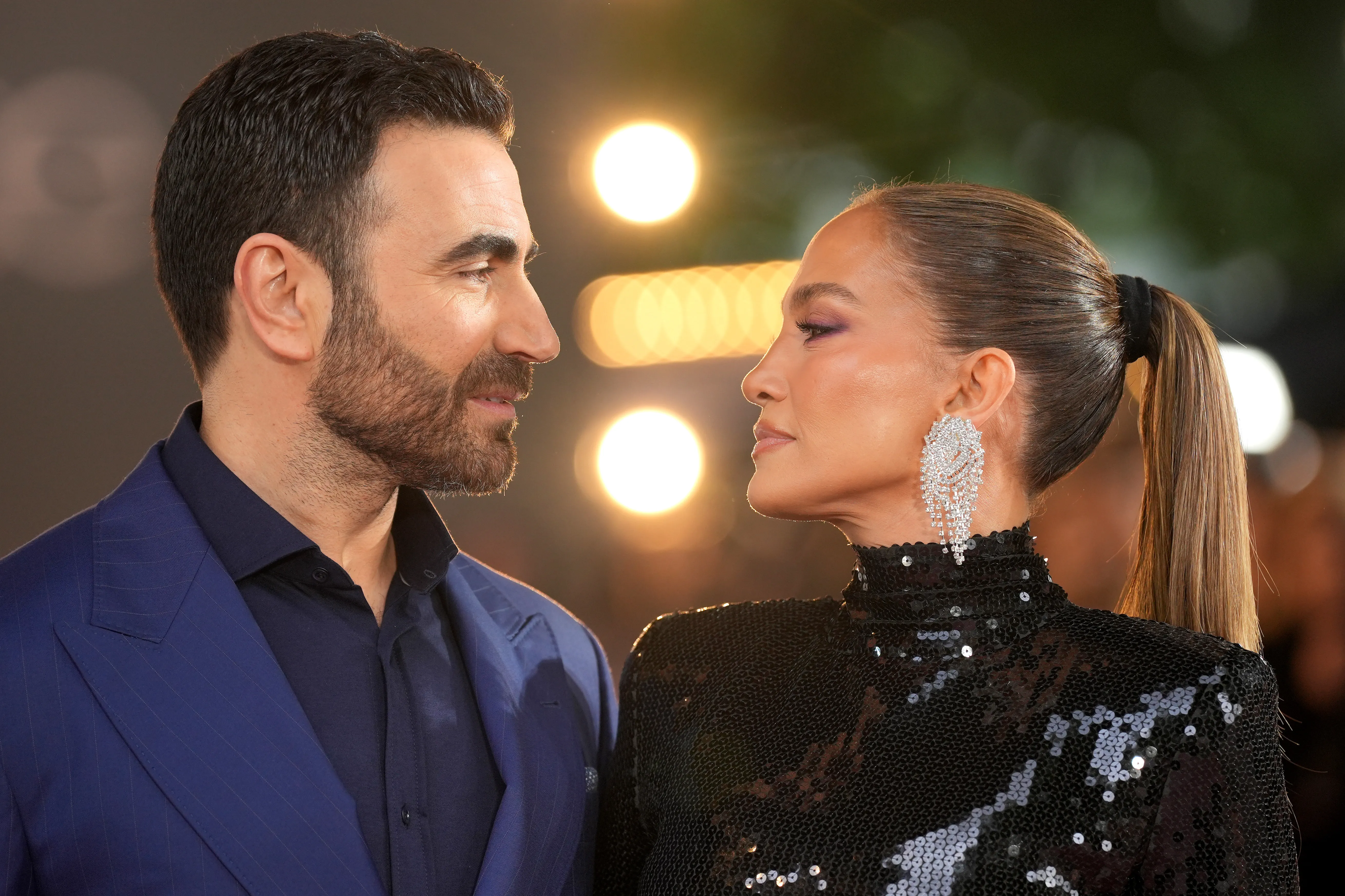 Jennifer Lopez and Brett Goldstein 