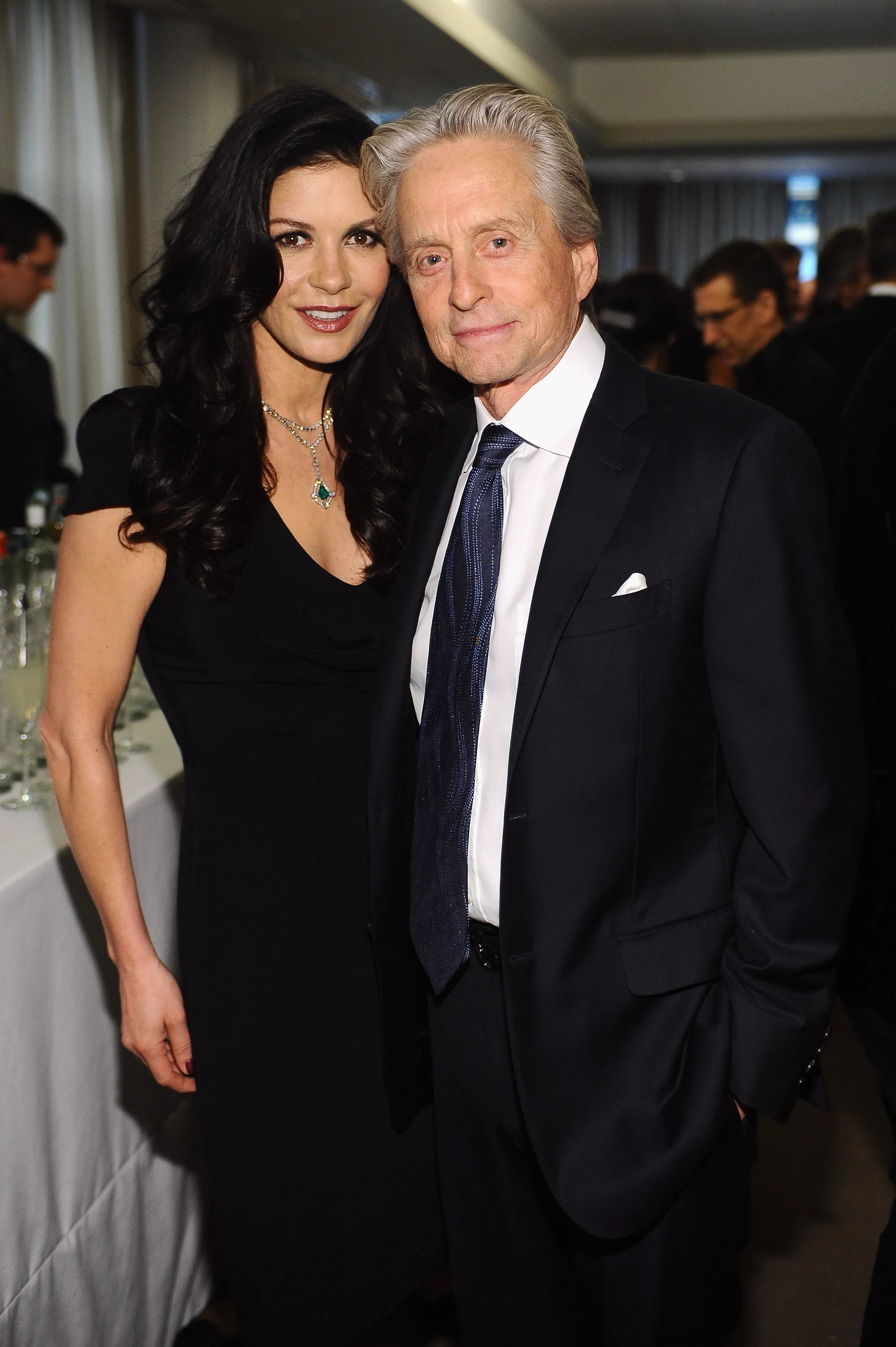 Catherine Zeta-Jones and Michael Douglas