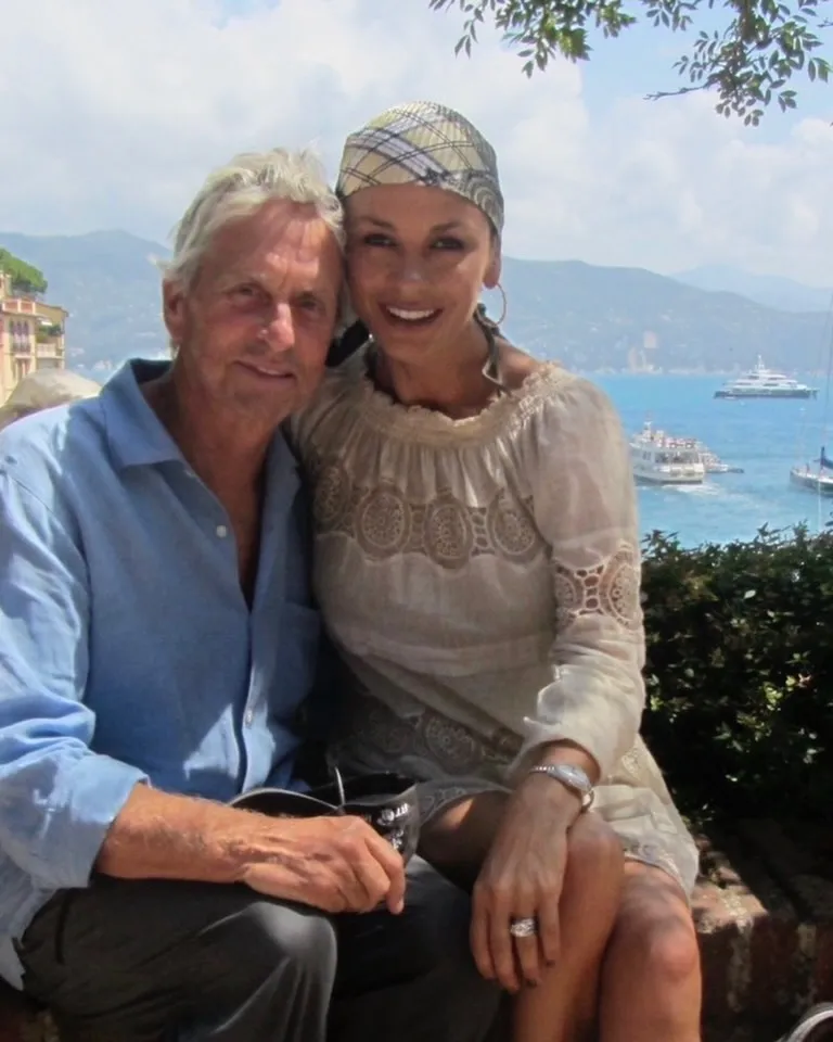 Catherine Zeta-Jones and Michael Douglas