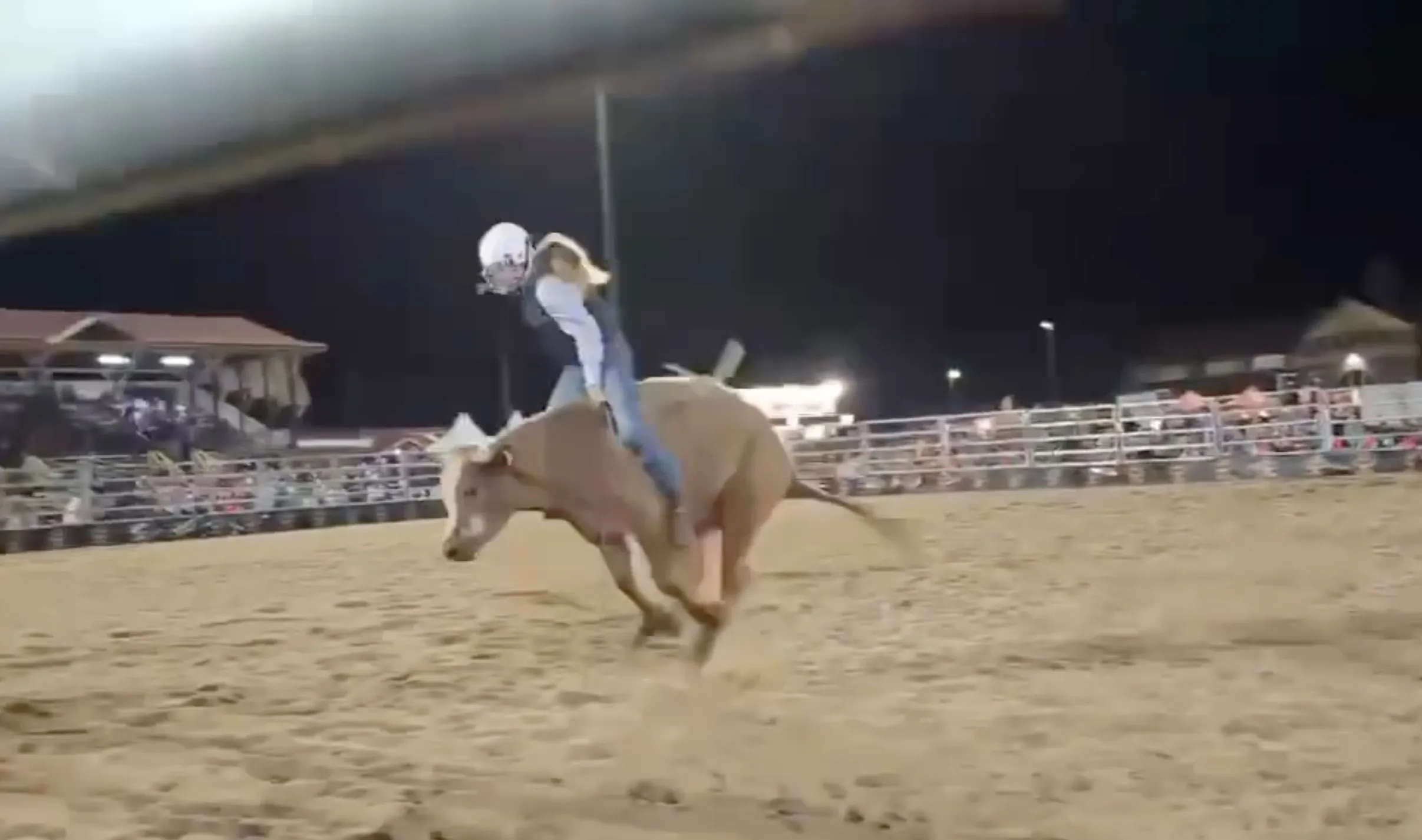 Chris Hemsworth's daughter, India, competed in, and won, an all-boys bull riding contest.