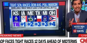 ‘My goodness gracious!’ CNN data guru stunned as GOP grip slips in Trump country
