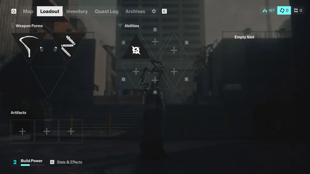 Control Resonant Update Loadout