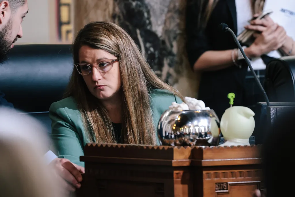 Councilmember Imelda Padilla during a city council meeting.