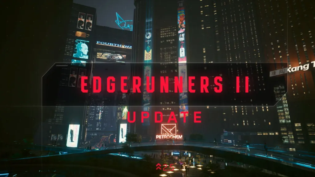Cyberpunk 2077 Update 2.5 Patch Notes