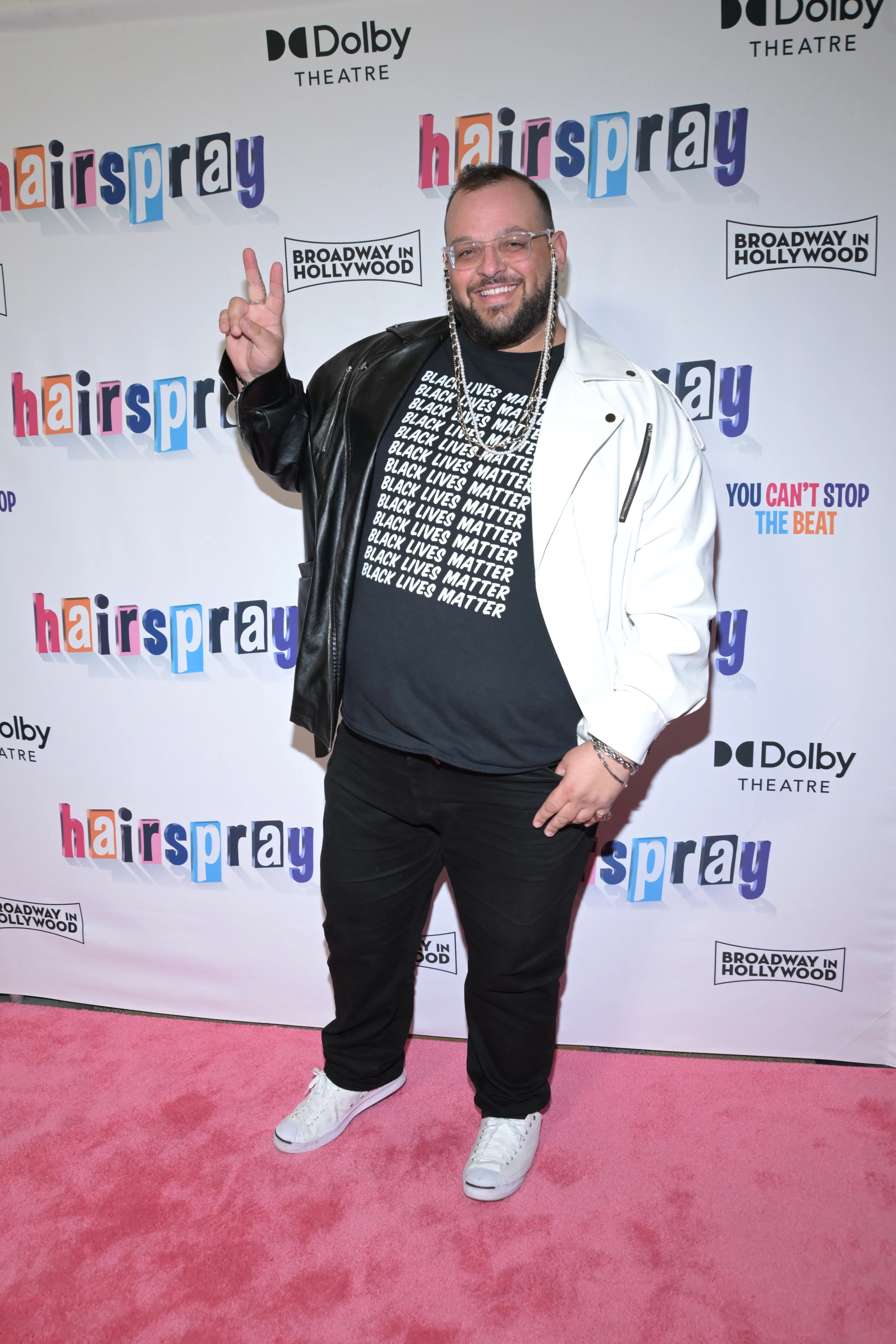 Daniel Franzese posing on the red carpet at the opening night of 