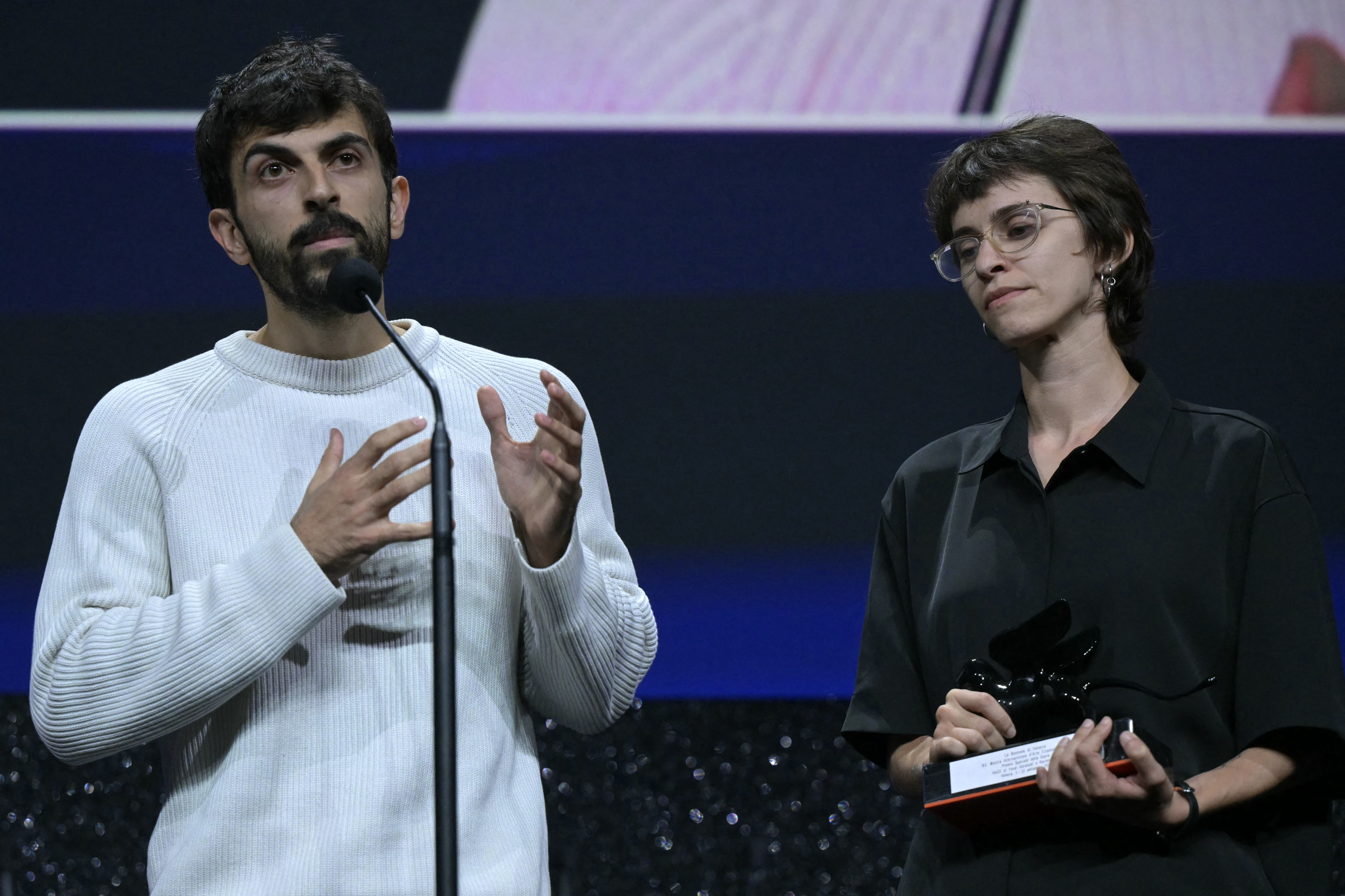 Director Yuval Abraham and Director Rachel Szor 