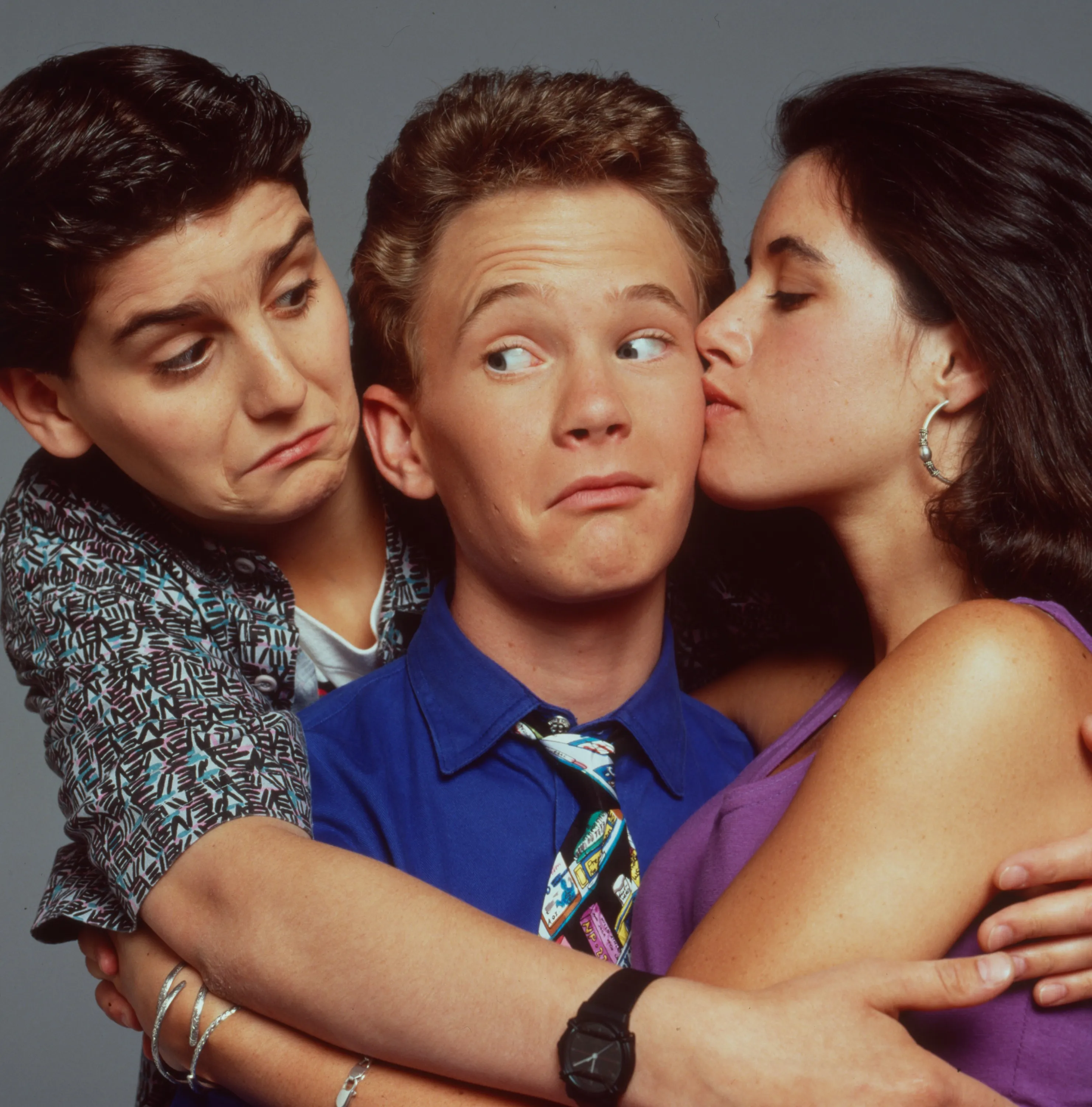 Max Casella, Neil Patrick Harris, Lisa Dean Ryan.