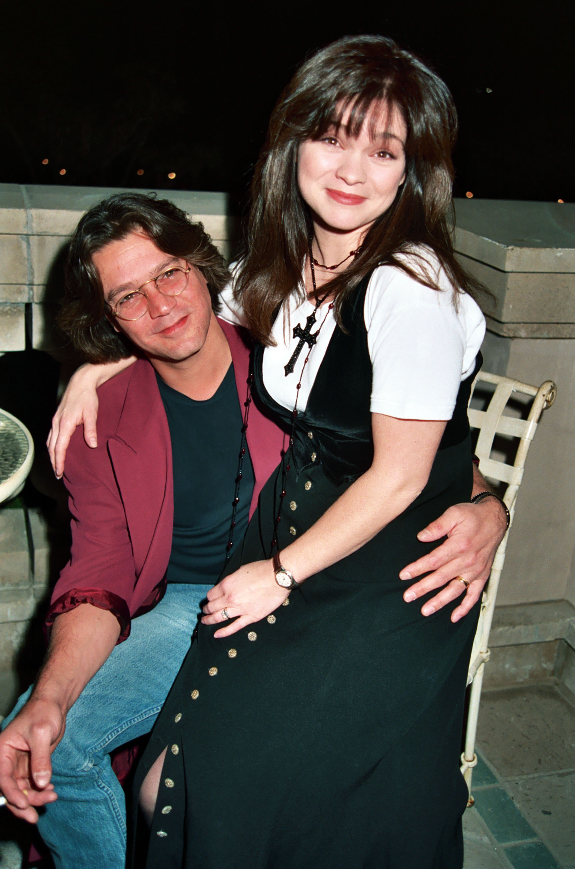 Eddie Van Halen and Valerie Bertinelli