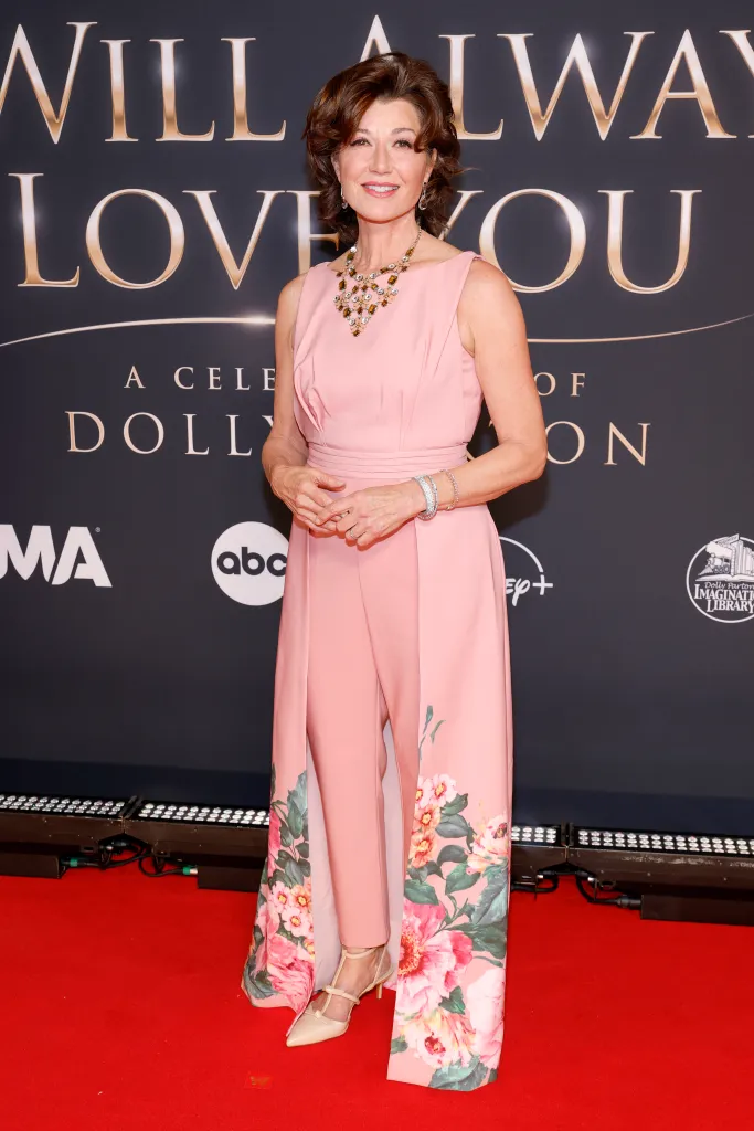 Amy Grant on the red carpet at the 'CMA Presents I Will Always Love You - A Celebration of Dolly Parton'.