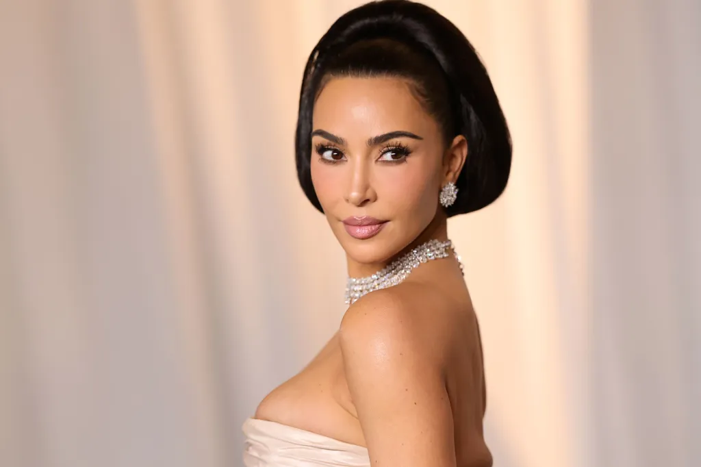 Kim Kardashian attends the Academy Museum Gala.