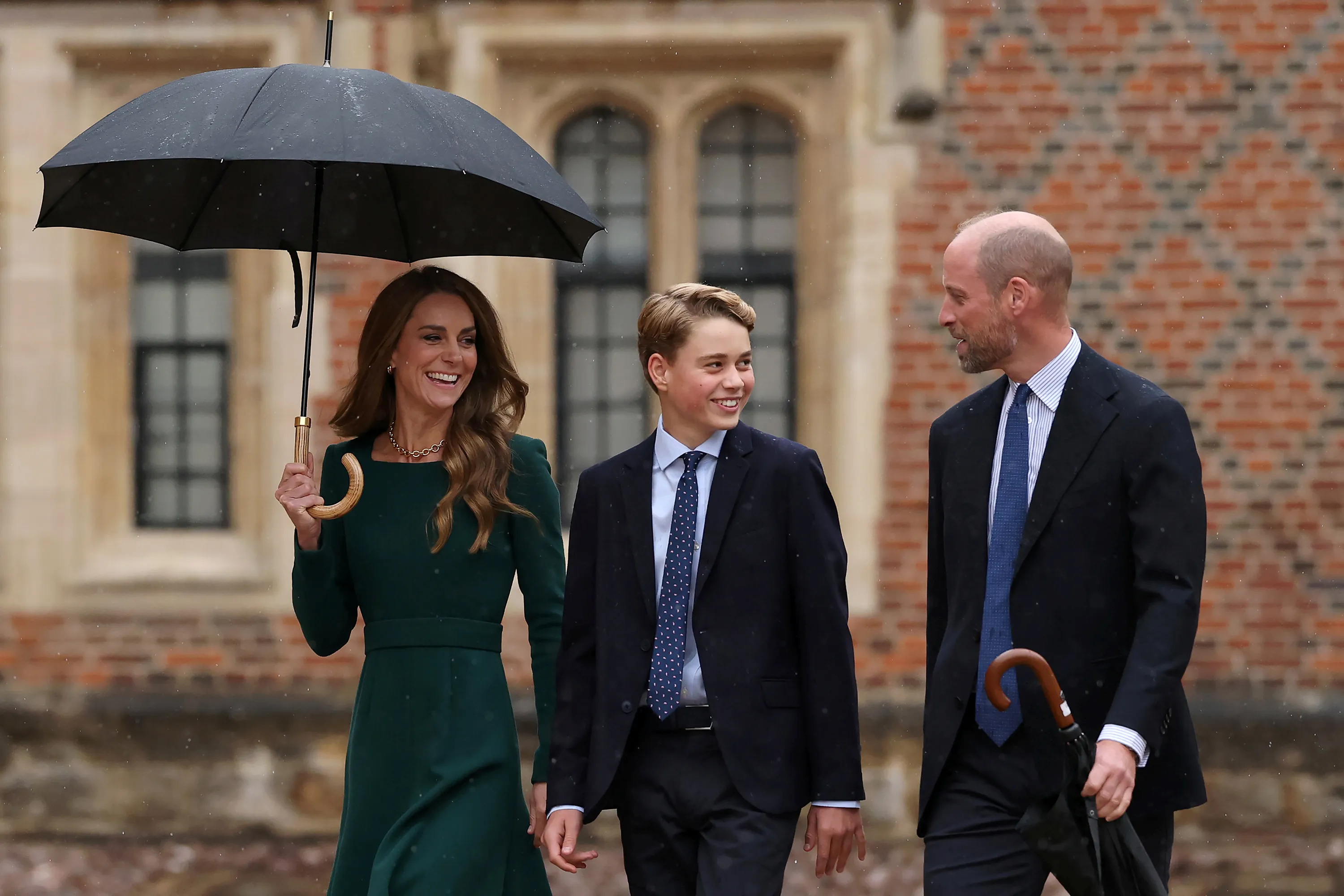 Kate Middleton, Prince George and Prince William