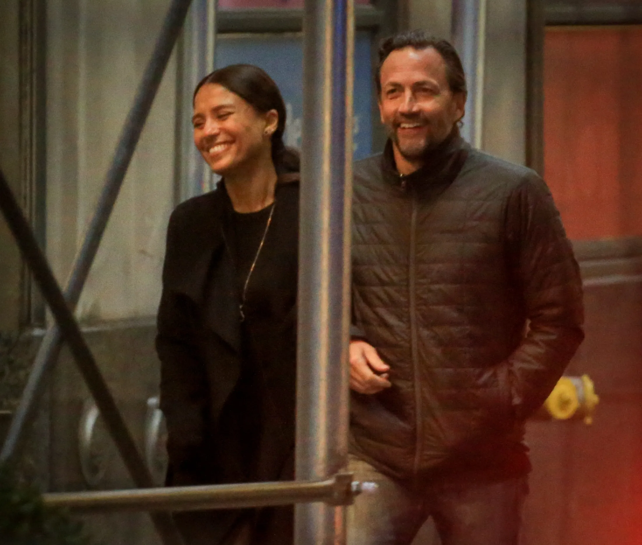 Andrew Shue and Marilee Fiebig