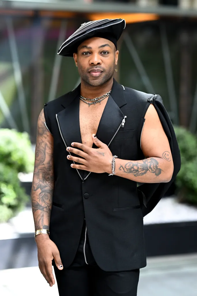 Todrick Hall attends a photocall for