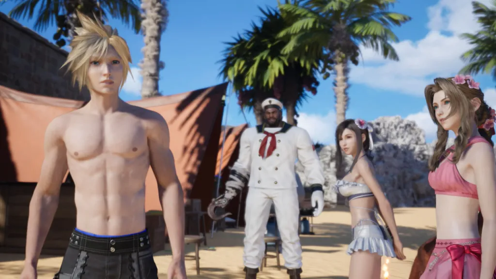 FF7 Rebirth Beach