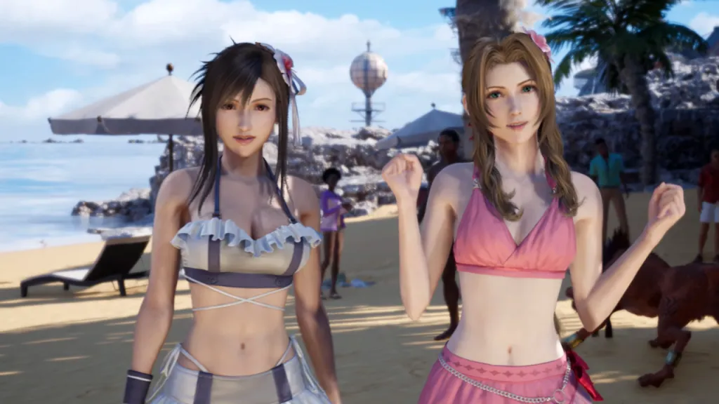 FF7 Revelation Hot Springs Feature