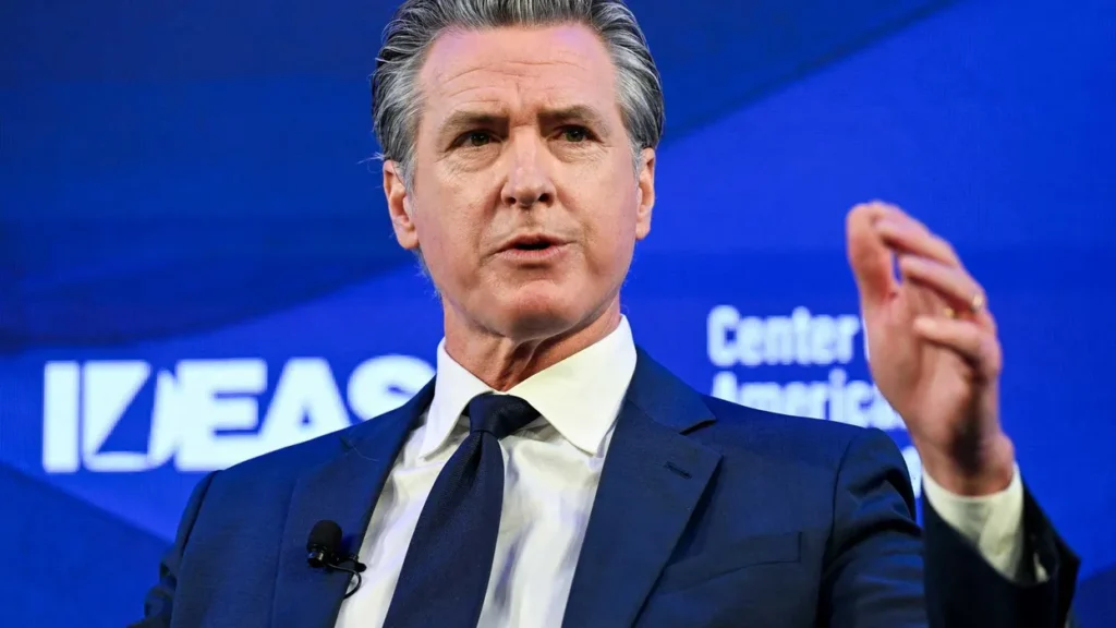 Gavin Newsom breaks silence on ‘unfortunate’ ouster of ex-wife Kimberly Guilfoyle