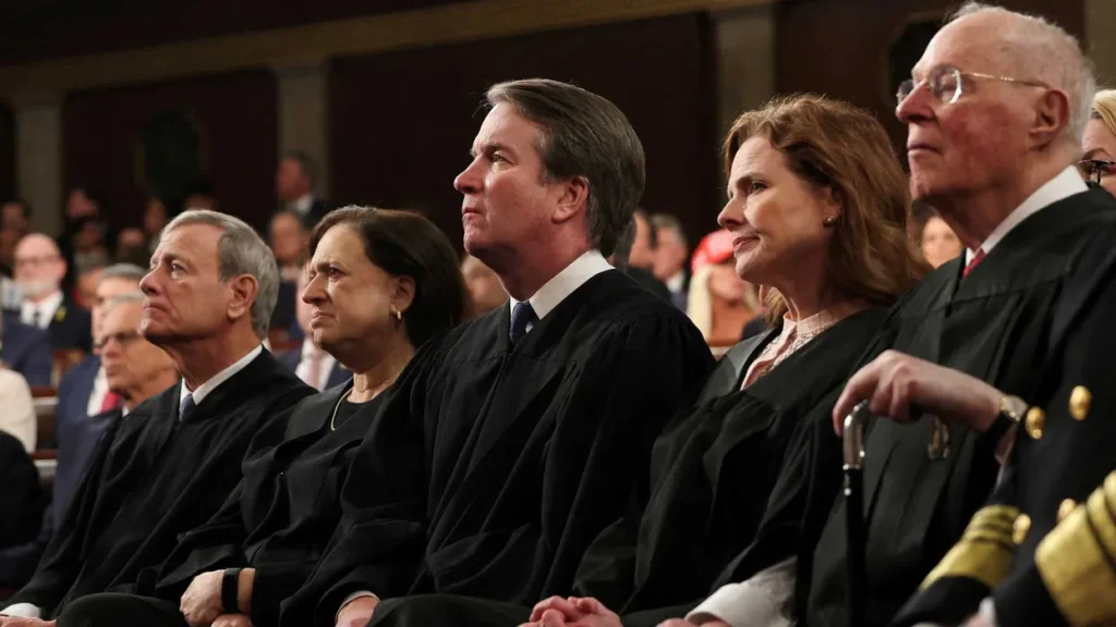 This case pits Trump against the Supreme Court justices’ own kids