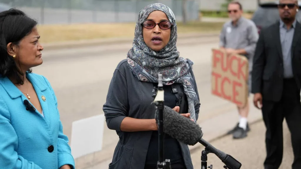 Ilhan Omar hits back at ‘campaign of political intimidation’ after feds raid her DC home