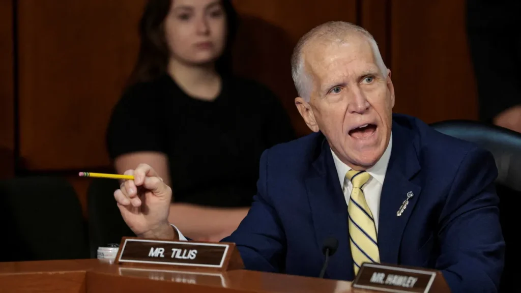 Rebel Republicans make secret threat to block Trump’s nominees over Ukraine