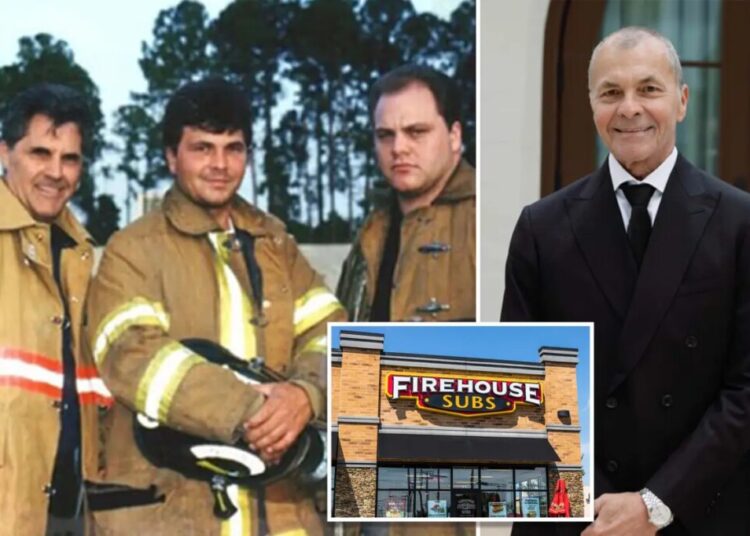 Firehouse Subs co-founder dies after building beloved American sandwich chain with brother