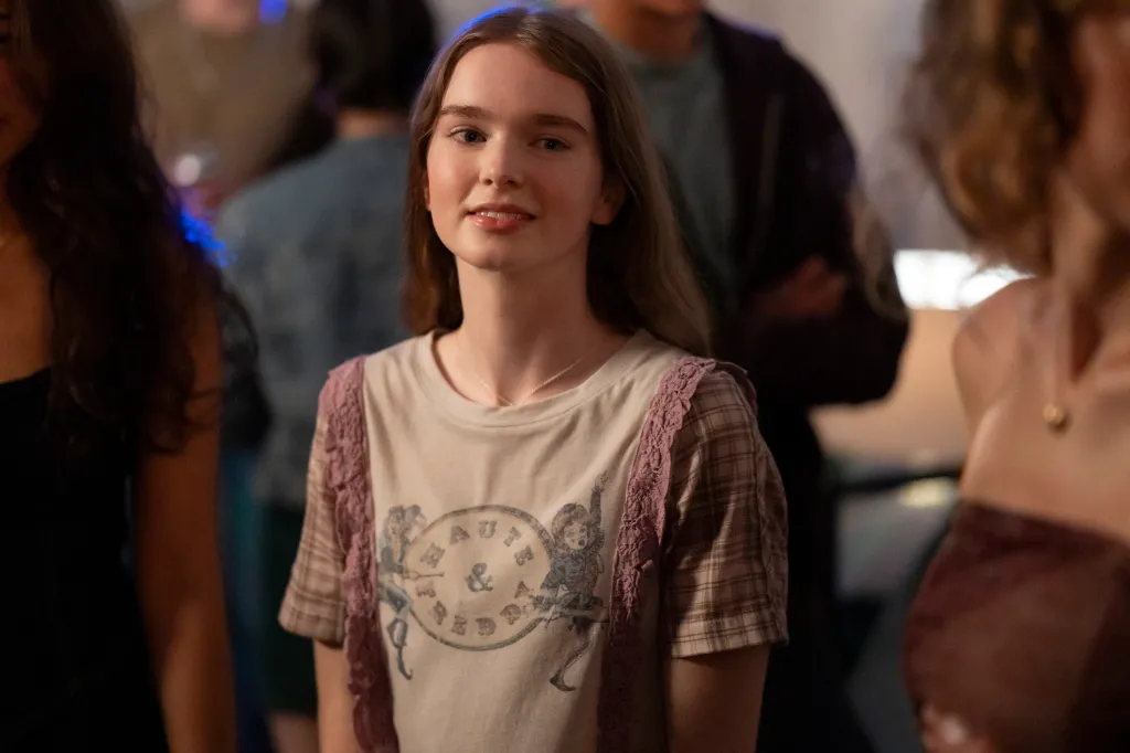 Summer H. Howell as Carrie in a scene from 