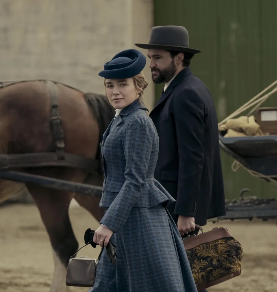 Florence Pugh in Netflix's mini-series East of Eden.