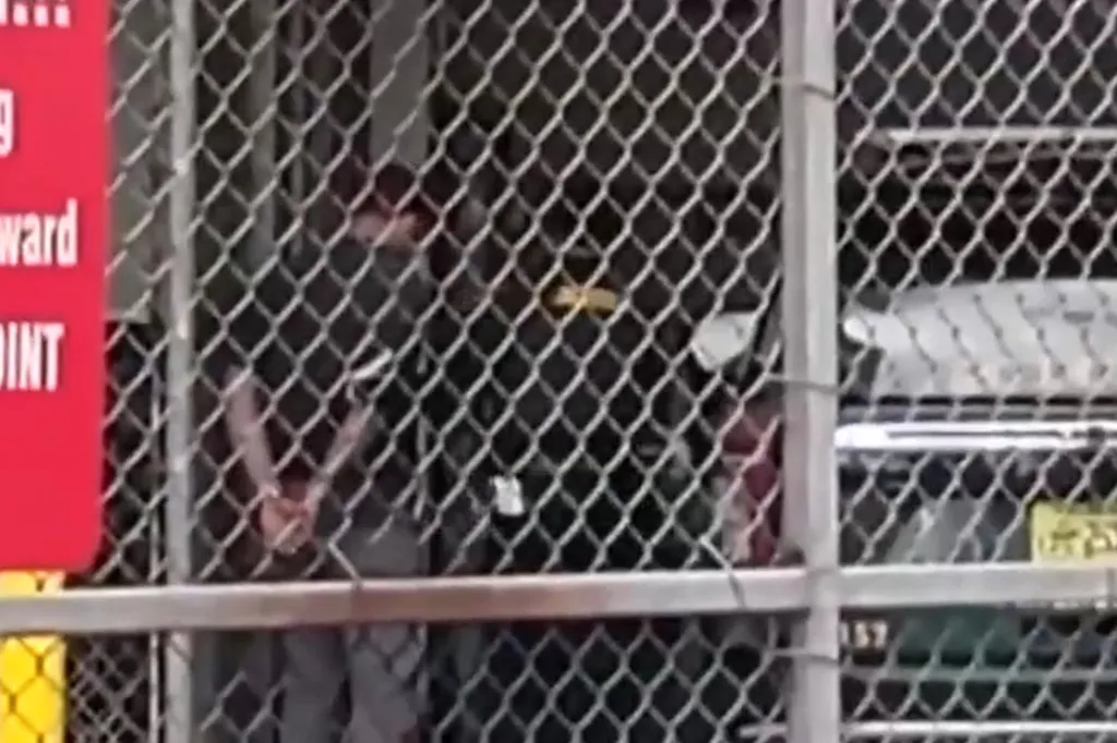 Sguros, who has worked for the department since March 2021, and was placed on unpaid leave after his arrest.