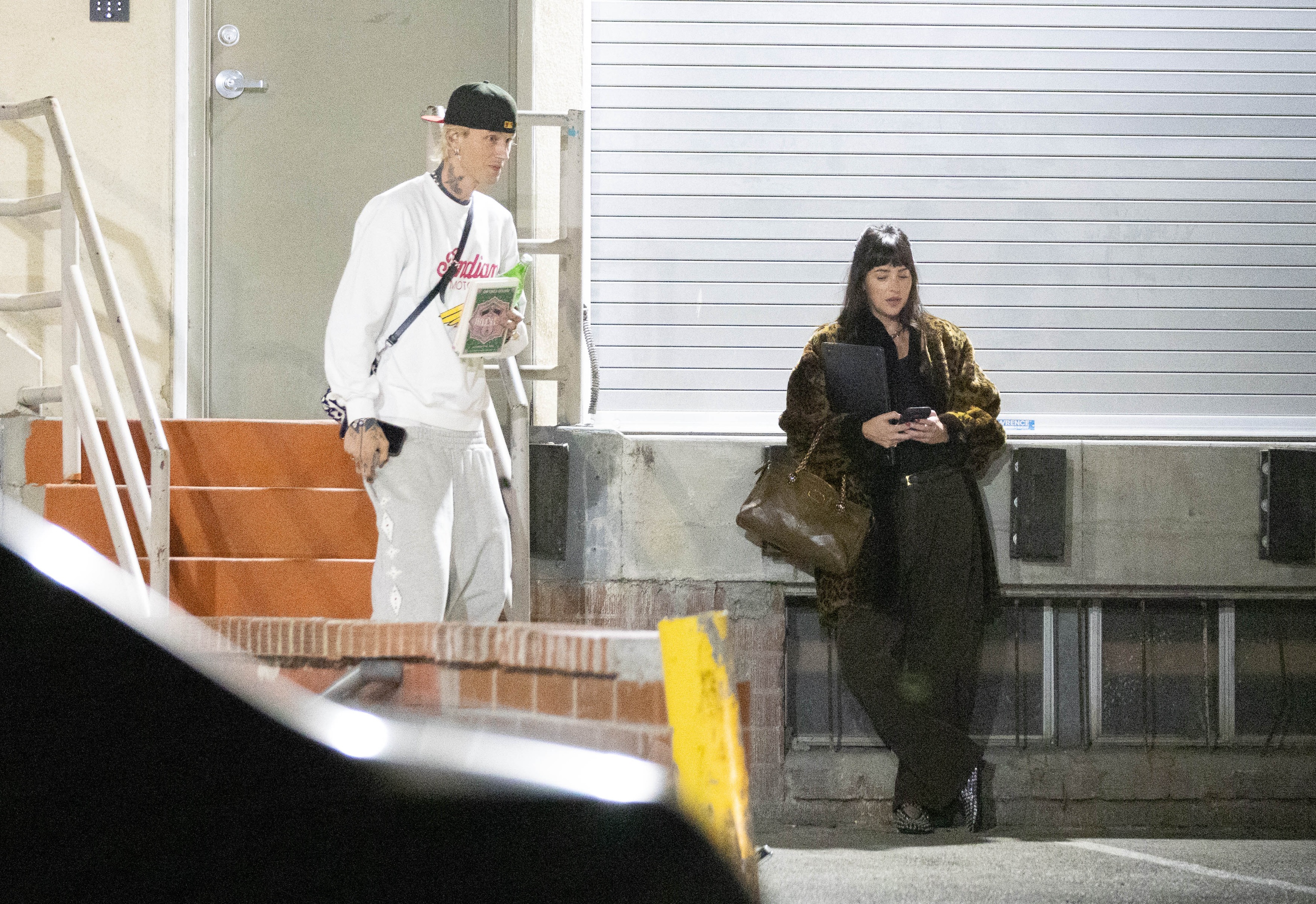 MGK and Dakota Johnson.
