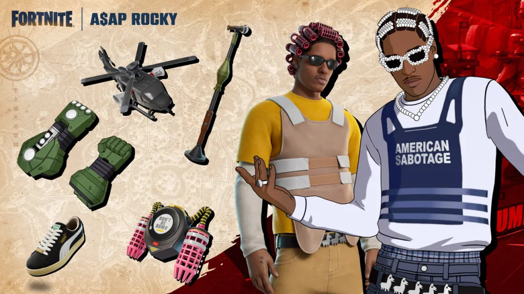 Fortnite A$AP Rocky Bundle