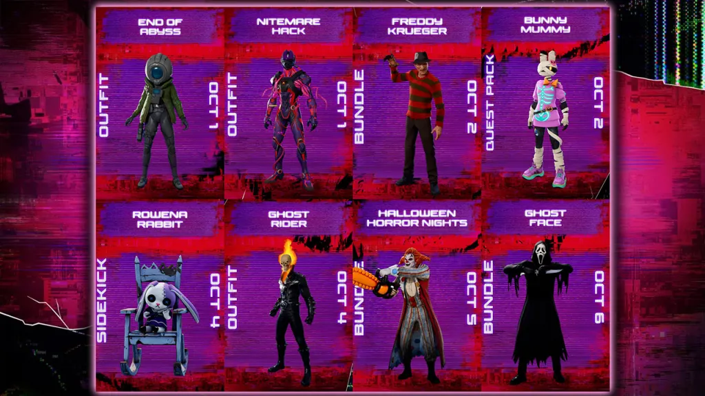 Fortnitemares 2026 Shop Dates Week 1