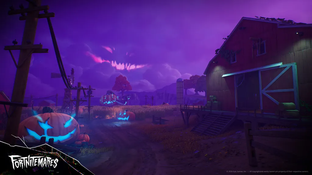 Freaky Fields POI Fortnite