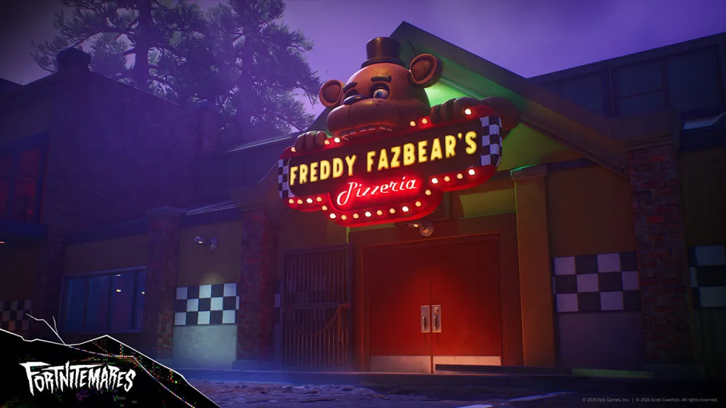 Freddy Fazbear Pizzeria POI Fortnite
