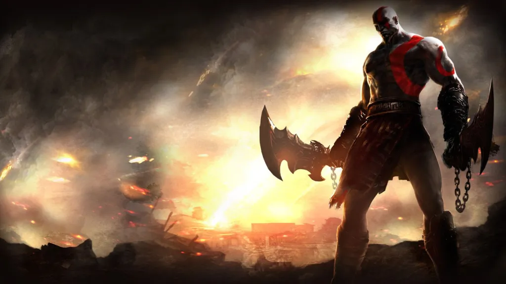 Ghost of Sparta PSP Wallpaper
