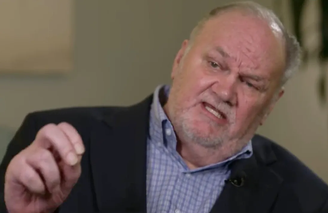Thomas Markle speaking during an interview on Good Morning Britain.